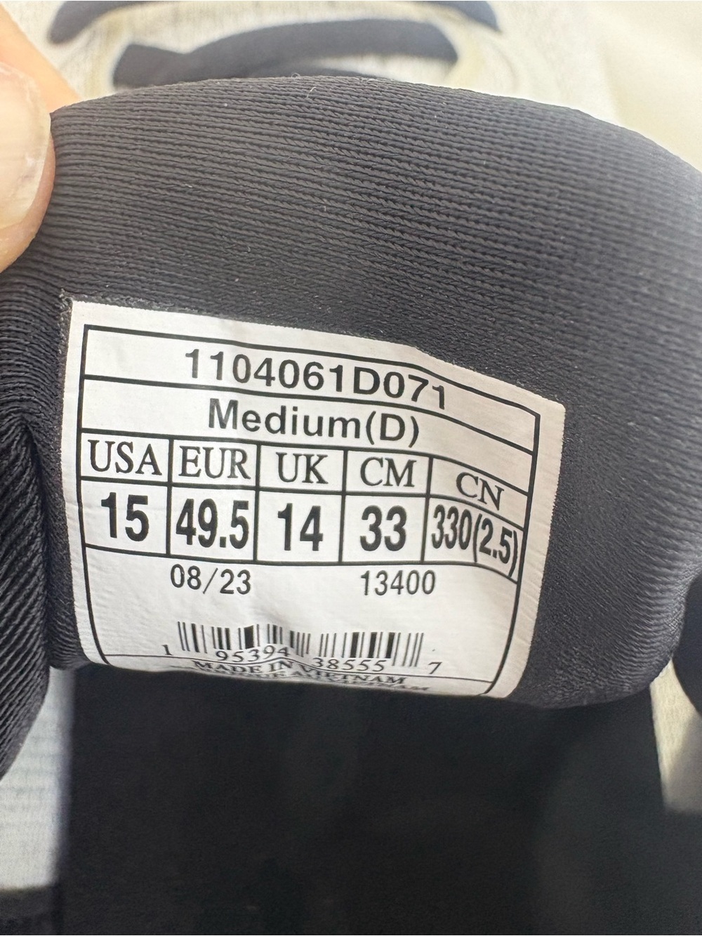 Brooks Ghost Max in light grey men’s size 15 NEW - Picture 8 of 8